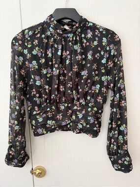 Zara Date Night Blouse